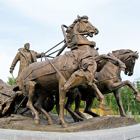 Памятник ямщикам, Ленский район