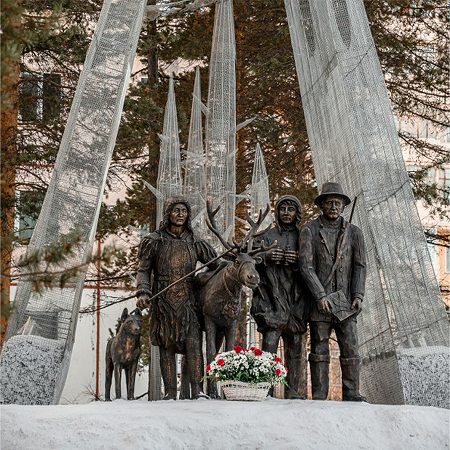 Памятник каюрам-оленеводам от благодарных потомков, Нерюнгринский район